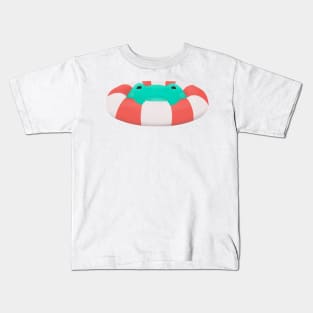 Floating frog Kids T-Shirt